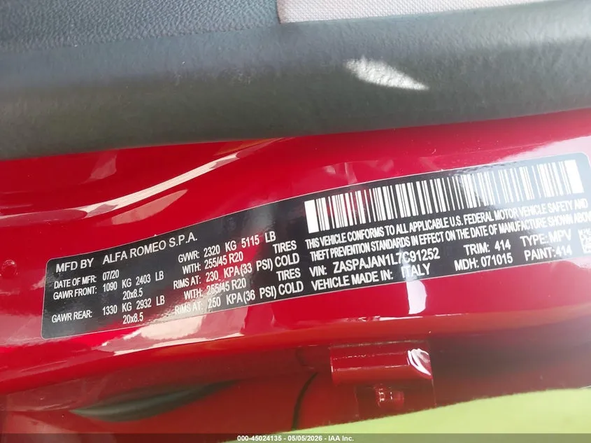 Alfa Romeo Stelvio RWD 2020 — 17